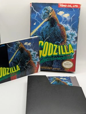 Nintendo NES Godzilla: Monster of Monsters Complete In Box! - Image 1 of 4