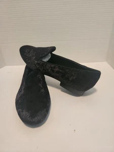 Nine West Black Velvet Slip On 7.5 NIB - Picture 1 of 3