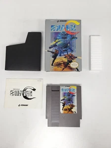 Vintage 1990 Super C (Contra) Game for Nintendo NES with Box and Manual - Picture 1 of 24