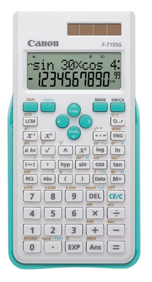 Canon F-715SG (Blue) - Reliable, sustainable Scientific calculator - Image 1 of 3