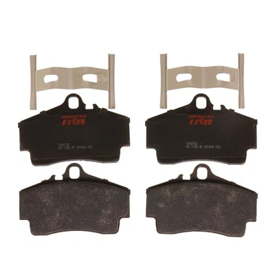 Rear, Front Disc Brake Pad Set for Porsche Boxster 1997 - 2008 TRW Ultra TXM0738 Foto 1 de 4