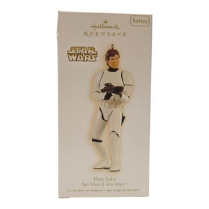 2009 Hallmark Han Solo Star Wars 13 A New Hope Keepsake Ornament IOB QX8335 - Bild 1 von 5