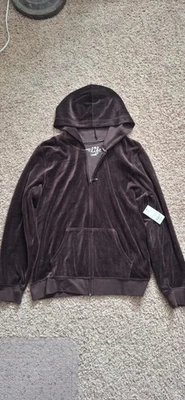 Made For Life Full Zip Fleece Brown Womens XL Pockets Soft Chocolate NWT $36 - Image 1 of 4