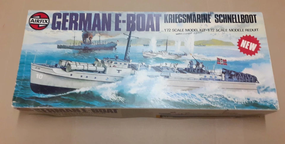 GERMAN E-BOAT KRIEGSMARINE SCHNELLBOOT AIRFIX SCALA 1/72 - Immagine 1 di 1