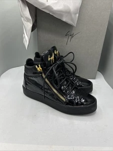 Giuseppe Zanotti Donna 7 Maggio London Sneaker in Pelle Mid Doppia Zip - Foto 1 di 10