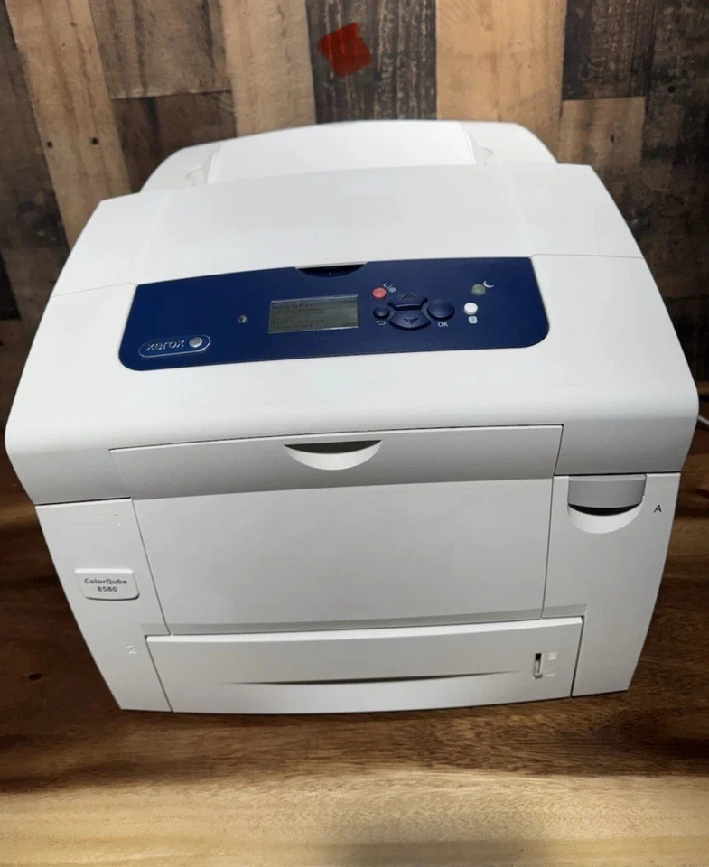 Xerox ColorQube 8580N *2236 Lifetime Impressions* Comes With Ink - Image 1 of 3