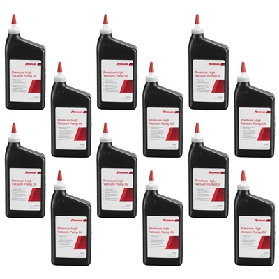 Robinair Premium High Vacuum Pump Oil, Quart Bottle (case of 12 bottles) Foto 1 de 3