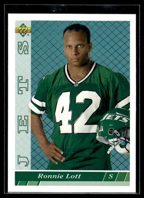 1993 Upper Deck Ronnie Lott New York Jets #463 - Image 1 of 2