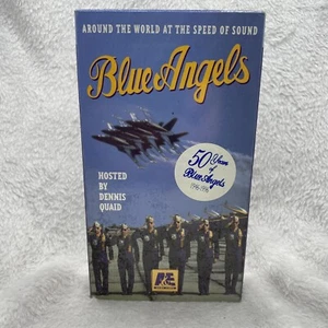 1996 Blue Angels Hosted by Dennis Quaid - Sealed VHS - Picture 1 of 8