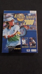 ALL STAR TENNIS 2000 PC CD ROM BIG BOX MULTI ITA GEBRAUCHT - Bild 1 von 11