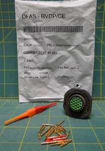 Souriau J D38999/24WD19PA Electrical Receptacle Connector NSN: 5935-01-372-0916 - Picture 1 of 5
