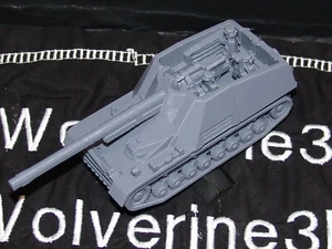 Flames Of War German Nashorn Tank Destroyer w Crew 1/100 15mm FREE SHIPPING - Picture 1 of 2