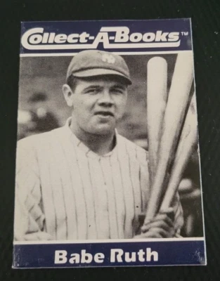 1990 Series A Book #10 of 36 BABE RUTH New York Yankees Collect-A-Books Voort - Image 1 of 3