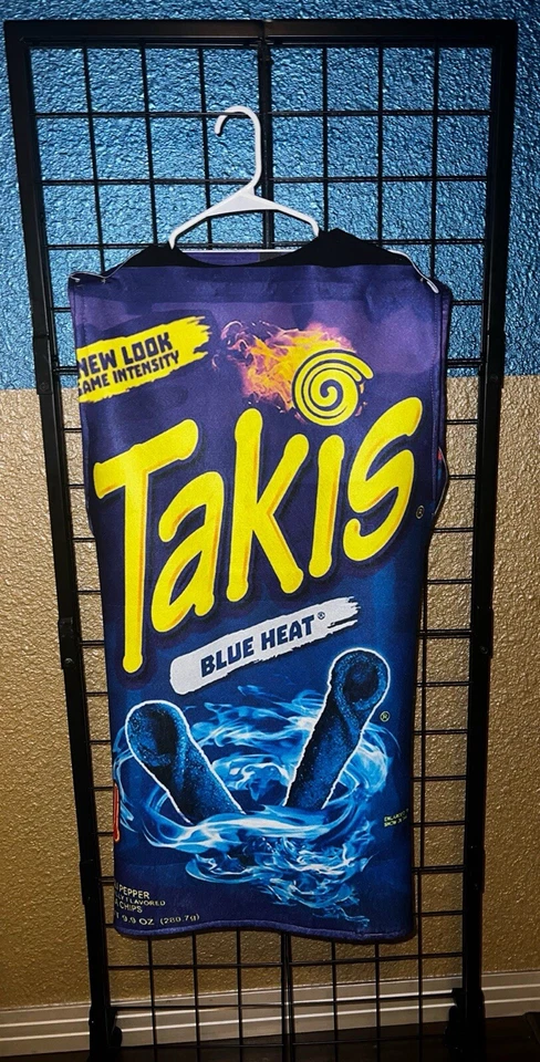 Disfraz de Halloween Takis Blue Heat - Talla única para la mayoría de los adultos Foto 1 de 4