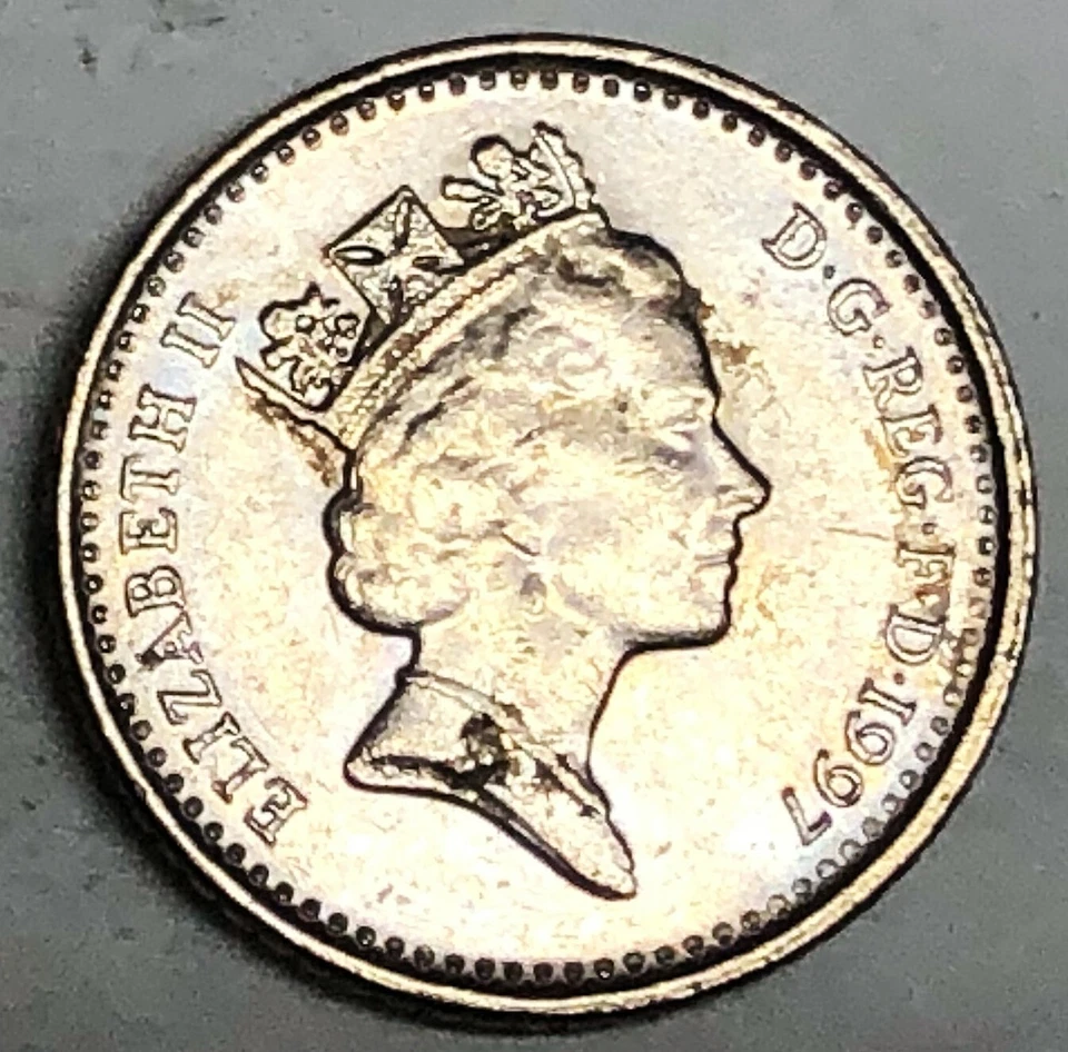 # C7314     GREAT BRITAIN     COIN,    FIVE  PENCE   1997 - Image 1 of 2