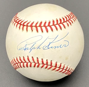 Ralph Kiner autographed baseball Pittsburgh Pirates, Cleveland Indians HOF JSA - Picture 1 of 4