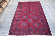 HAND MADE AFGHAN WAR KNOTTED BALOCH RUG 284 CM x 180 CM