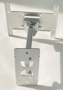H-Frame Monitor TV Wall Mount Bracket Full Motion Flat Screen VESA Level Office - Picture 1 of 10