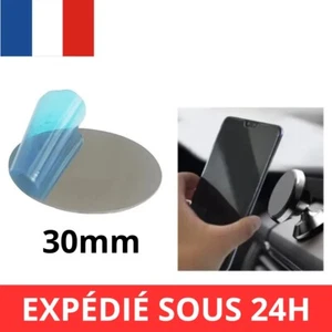 Plaque Adhésif Metal Pour Aimant Support Telephone Mobile Voiture Autocollant - Photo 1/1