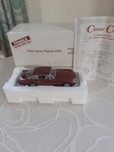 Danbury Mint 1964 Aston Martin DB5, Dubonnet Red - Boxed - Picture 1 of 9