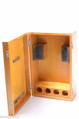 ✅ LEITZ, ZEISS, PZO, SPENCER, BAUSCH & LOMB? WOOD  MICROSCOPE CASE - Image 1 of 4