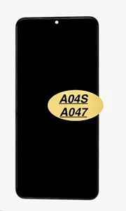 Für Samsung Galaxy A04S LCD Bildschirm Digitizer Ersatz/Rahmen/Schwarz/A047 - Bild 1 von 2