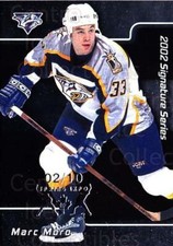 2001-02 BAP Signature Series Spring Expo #215 Marc Moro