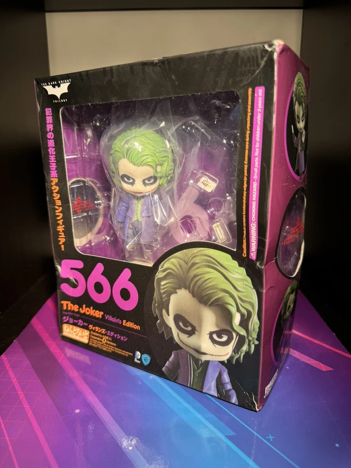 Batman The Dark Knight Good Smile Nendroid Series - The Joker Villain’s Edition Foto 1 de 4