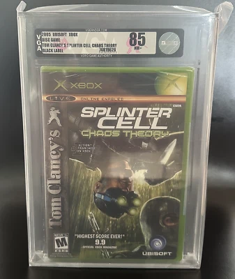 Splinter Cell: Chaos Theory (Xbox, 2005) VGA 85 Brand New Factory Sealed WATA - Image 1 of 2