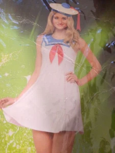 Ghostbusters Costume STATE PUFT MARSHMALLOW Girl Size Medium 10-14 Adorable - Picture 1 of 5