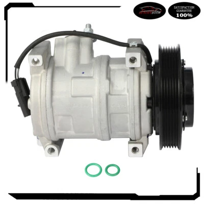 AC A/C Compressor For Dodge Caravan 2.4L 2006 2007 Chrysler Voyager 2001-2003 - Image 1 of 4