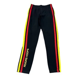 Lego Adidas Hoops Sweat Pants Boys XL Joggers Black Red Yellow Blue Basketball - Picture 1 of 10