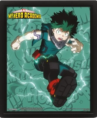 MAGE WORLD Mage-World Exklusive - My Hero Academia - Izuku Midoriya (Deku) - 26x25cm 3D Rah