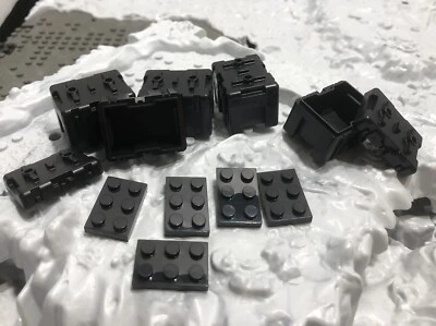5x Estuche Utilitario Negro Pequeño Mega Blok Construx y Otros Bloques de Construcción Compatible Foto 1 de 4
