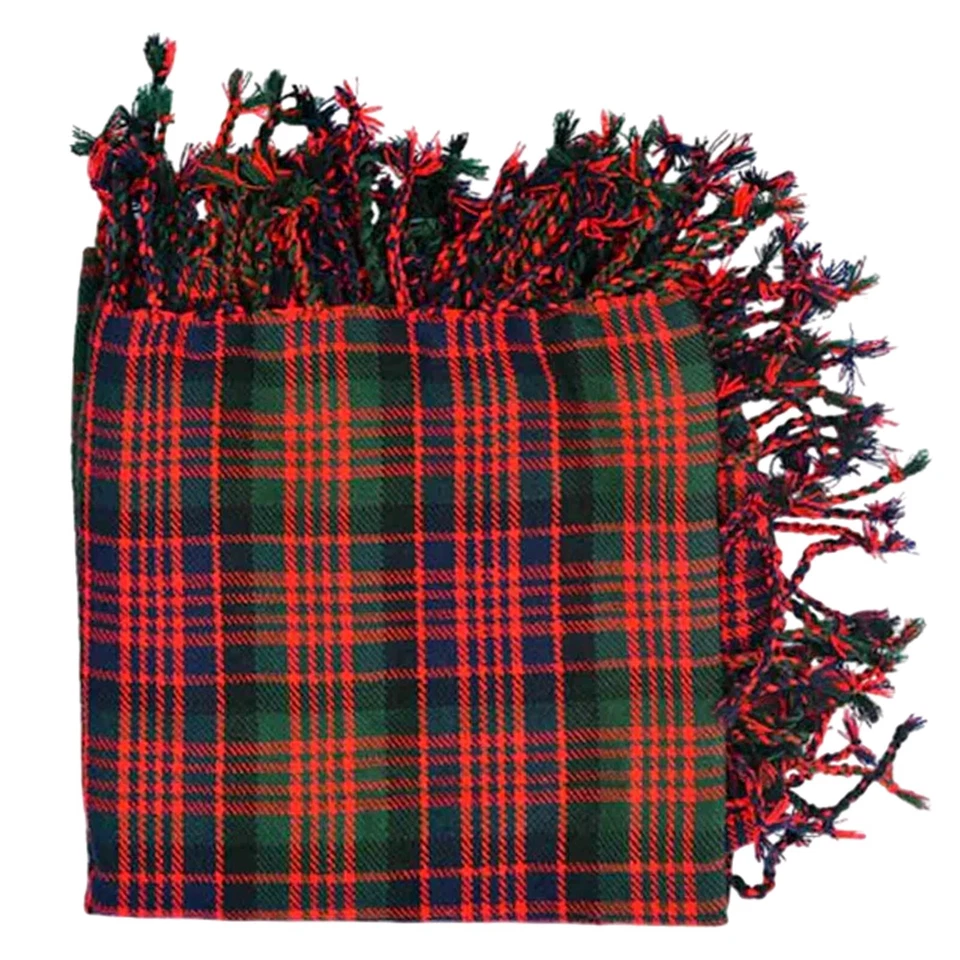 PRINCE MUSIC MacDonald Fly Plaid – Classic Tartan 48" x 48" Scottish Formal Wear