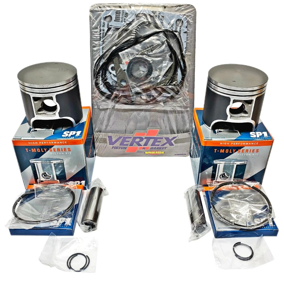 Polaris 600 07-09 HO RMK Shift Switchback IQ Juntas SP1 Pistones Carburador Foto 1 de 1