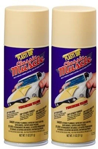 Plasti Dip Classic Muscle, amarillo fenicio, lata de spray de recubrimiento de goma de 11 oz Foto 1 de 2