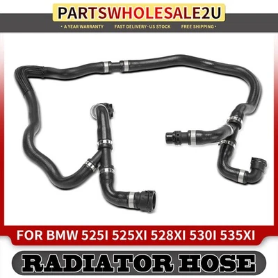 Manguera de refrigerante del radiador del tanque de expansión para BMW 525i 2006-2007 528xi 530i 535xi Foto 1 de 4