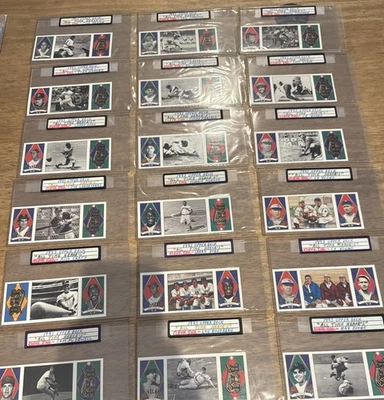 1993 Upper Deck BAT Triple Folders 18-CARD LOT Cleveland Indians Team Set - Image 1 of 4