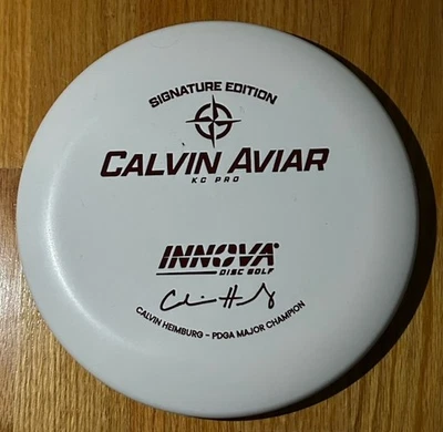 Disco nuevo Innova Calvin Heimburg Signature Edition KC Pro Aviar rojo mate 175 g Foto 1 de 3