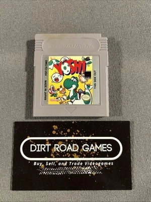 Yoshi 1992 Nintendo Game Boy Vintage Authentic Game - Image 1 of 4