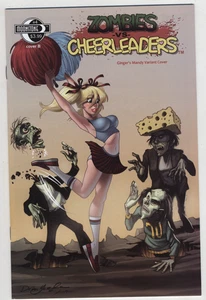 2010 Moonstone #4 B Zombies vs Cheerleaders Cover 4B Mandy Variant - Picture 1 of 2
