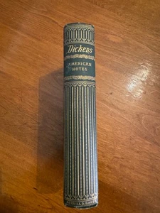 Charles Dickens American Notes Vol II Cabinet Edition Illustrated Green HB Gold - Bild 1 von 8