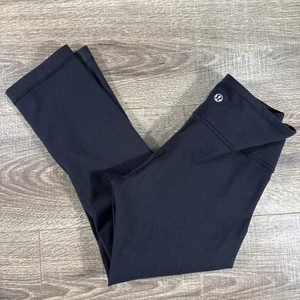 LuluLemon Leggings Womens 6 Black Yoga Pants Gym Stretch Athletic Align 23X20 - Picture 1 of 12