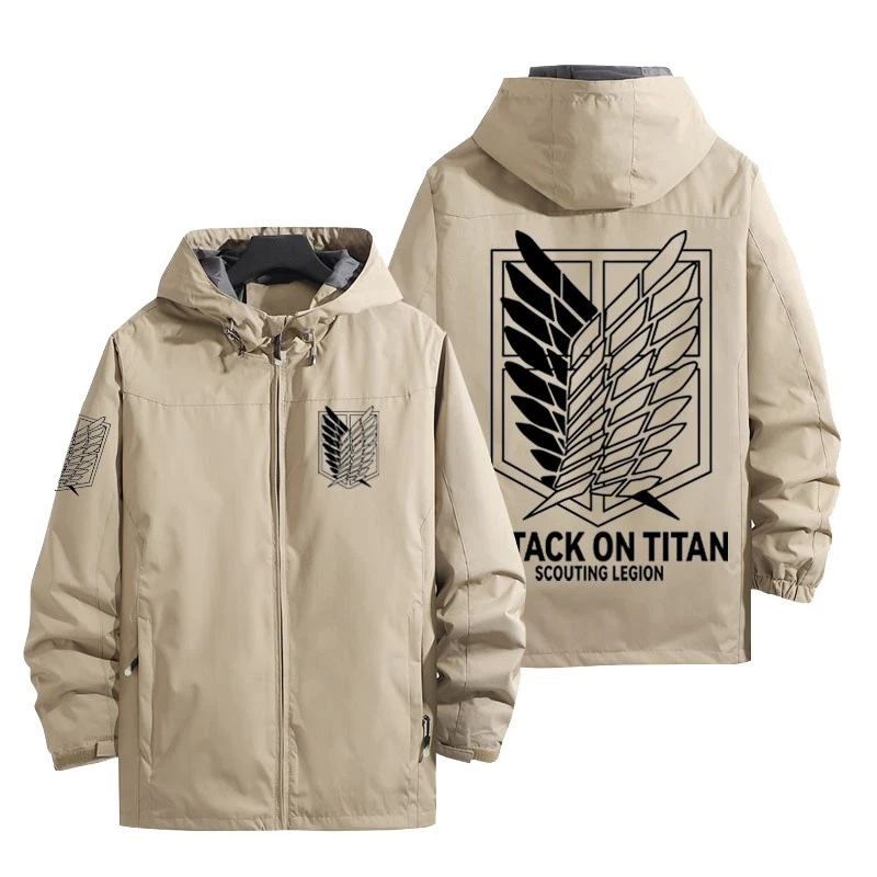 Anime Attack On Titan Scout Regiment Sport Jacket Coat Clothing Cosplay Costume - Image 1 of 4