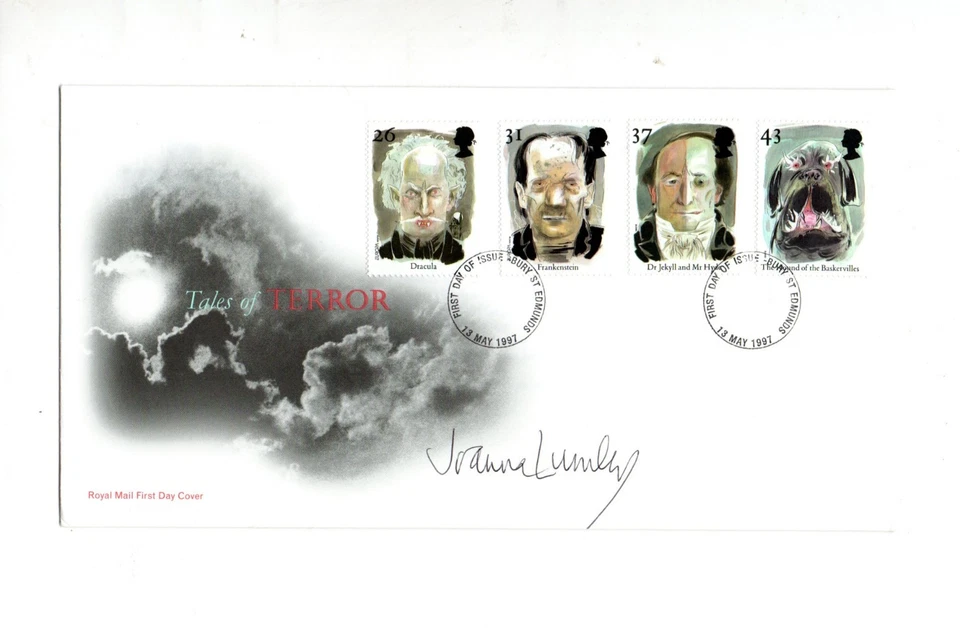 GB TALES OF TERROR 1993 Autographed FDC signed by Joanna Lumley - Image 1 of 1
