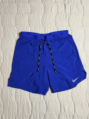 Nike Stride 2-in-1 Athletic Gym Shorts Running DM4759-480 Size Small Dri-Fit - Image 1 of 4