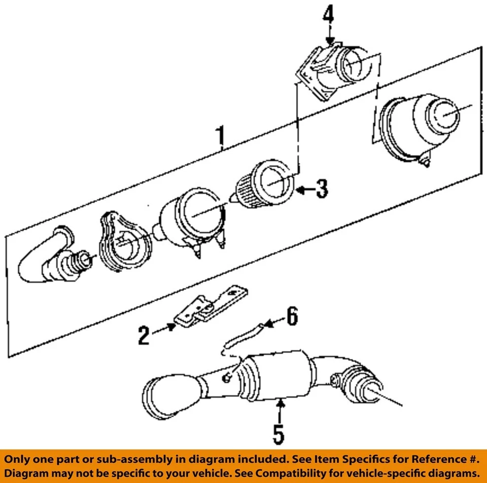 Medidor de flujo de aire de inyección de combustible usado se adapta a: Mazda NAVAJO 1991 grado A Foto 1 de 2