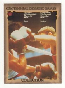 Atlanta Olympic Games Card - 1996. Boxing Poster Montreal Canada 1976