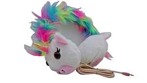 Unicorn Furry Girls Ear Muffs Warmer, Headphones Novelty Sound To Your Ears - Picture 1 of 2